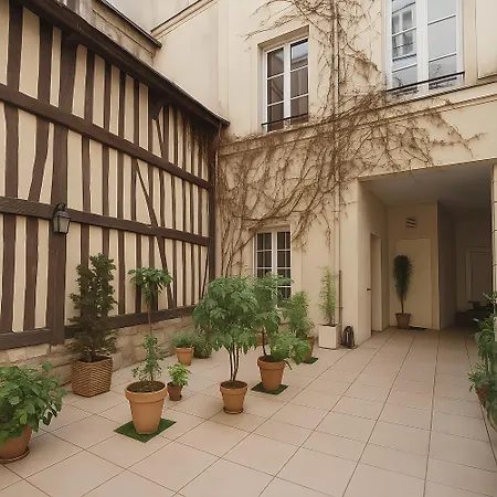 Malpalu St Maclou centre Rouen Linges et ménage inclus Apartamento Ruan