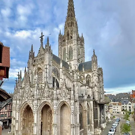 Malpalu St Maclou centre Rouen Linges et ménage inclus Apartamento Ruan